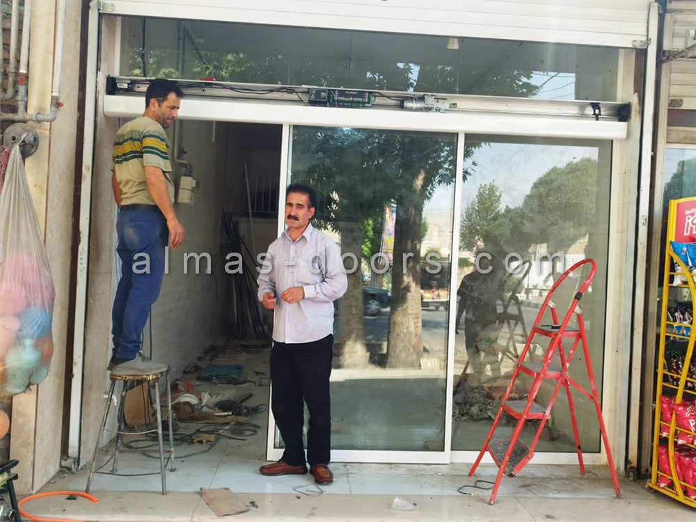 فروش درب اتوماتیک شیشه ای (6)