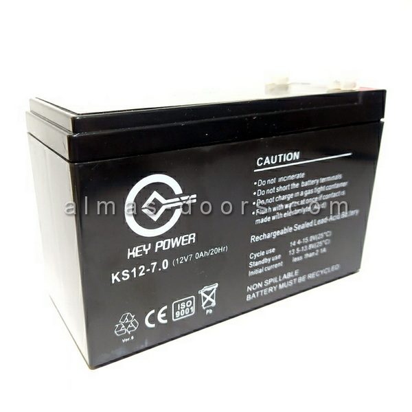 باتری شارژی 12 ولت 7 آمپر کی پاور KEY POWER