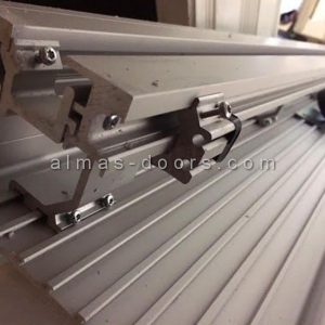 ریل و کاور درب اتوماتیک شیشه ای بیسام BESAM