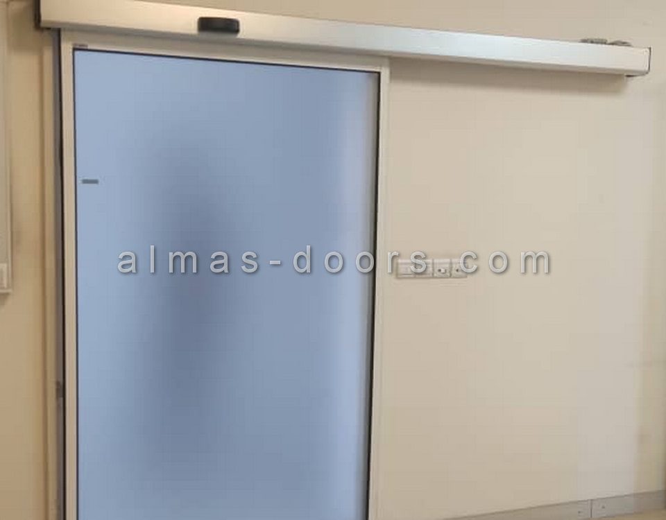 نصب درب اتوماتیک اسلایدینگ مرکز بهداشت در جنوب تهران