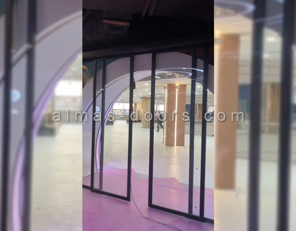 نصب درب اتوماتیک کشویی مجتمع تفریحی شرق تهران