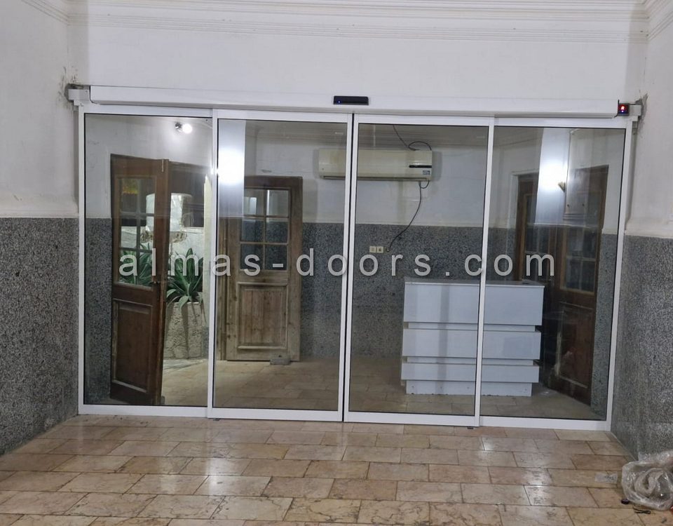 پروژه نصب درب اتوماتیک کشویی مجتمع مسکونی در پرند (1)