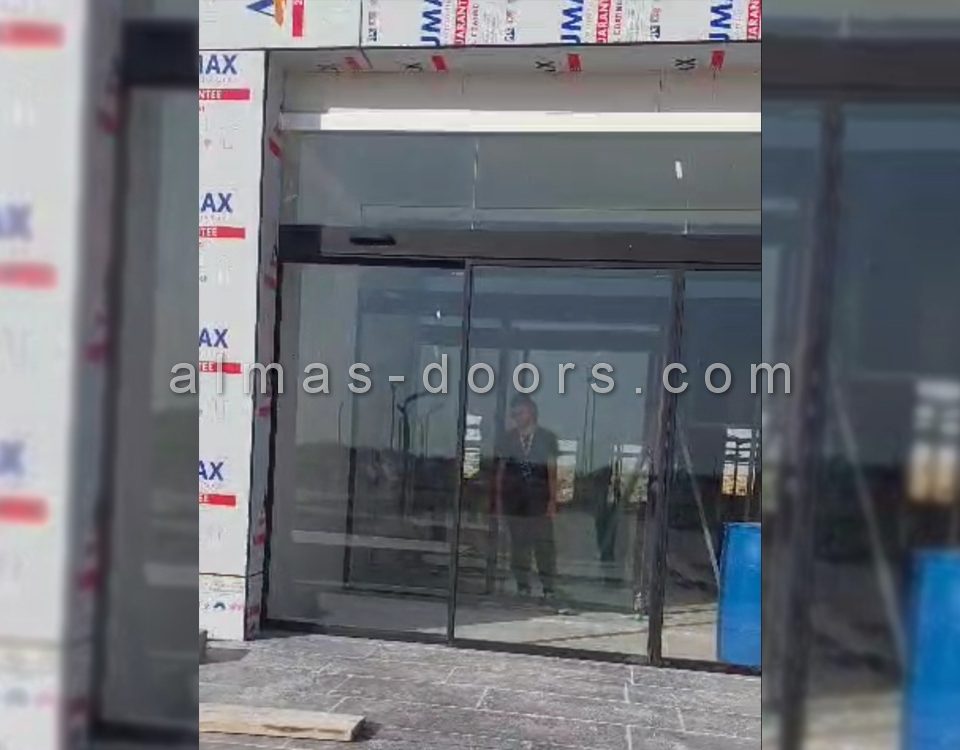 پروژه نصب درب اتوماتیک کشویی کارخانه در اراک